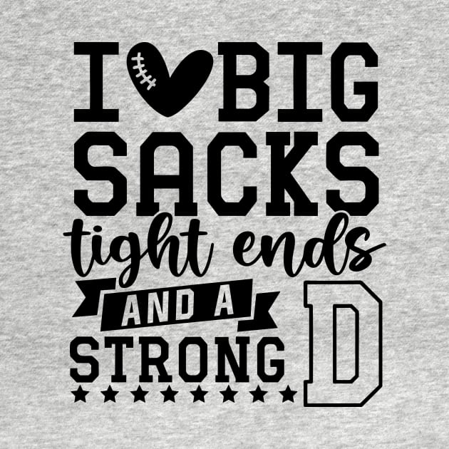 I love big sacks tight ends and a strong D by styleandlife